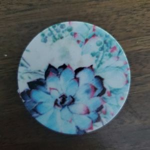 Blue Flower Phone Socket